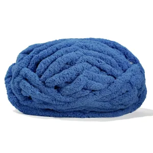 20mm Chunky Chenille Yarn - Azure Color