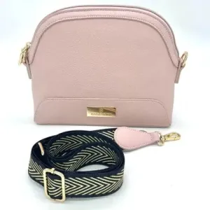 Calypso - Satchel Cross Body Bag - Pink
