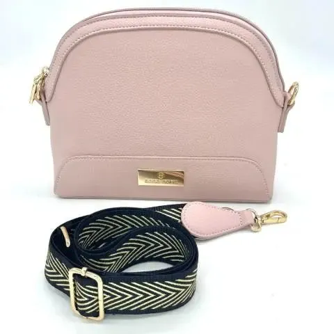 Calypso - Satchel Cross Body Bag - Pink