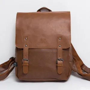 English Leather Laptop Backpack
