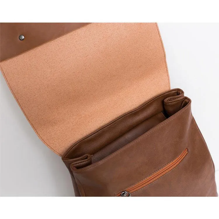 English Leather Laptop Backpack