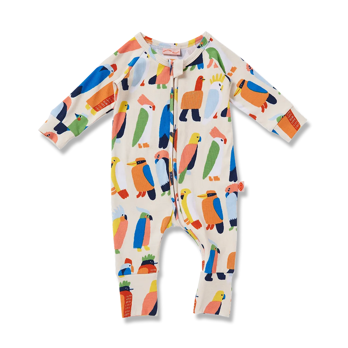 Halcyon Nights Long Sleeve Romper - Flamin' Galahs