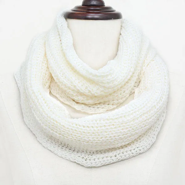 iLLASPARKZ Acrylic Knit Infinity Scarf
