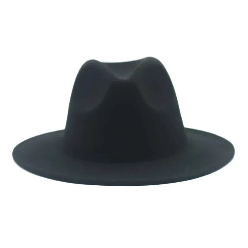 Solid Fedora Hat