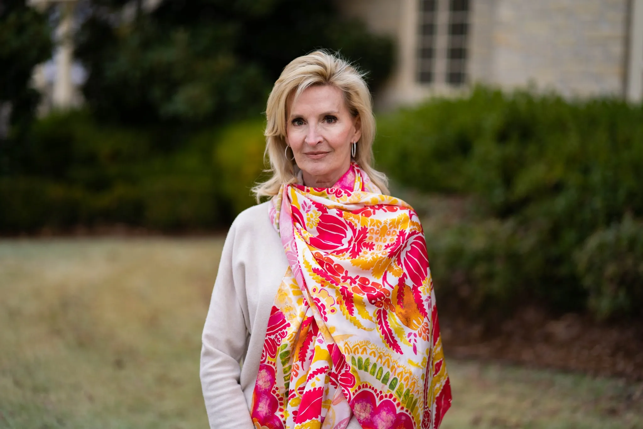 Tangibles Italian Silk Scarf