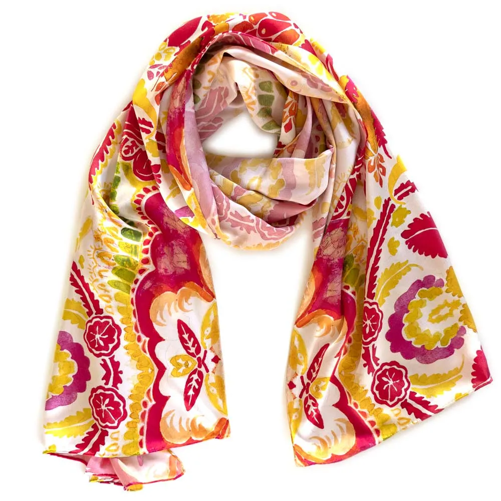Tangibles Italian Silk Scarf