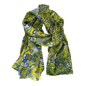 Wall flower Italian Silk Scarf