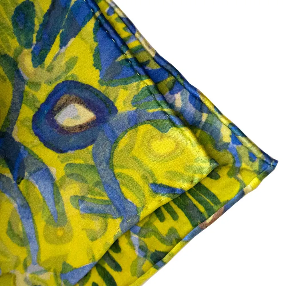 Wall flower Italian Silk Scarf